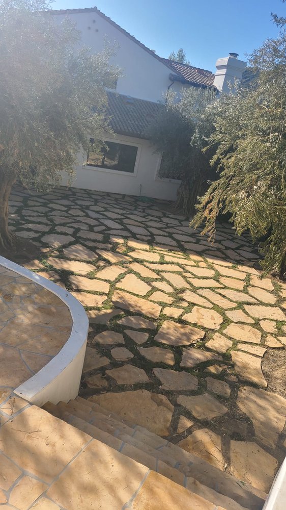 Lake Sherwood Flagstone project