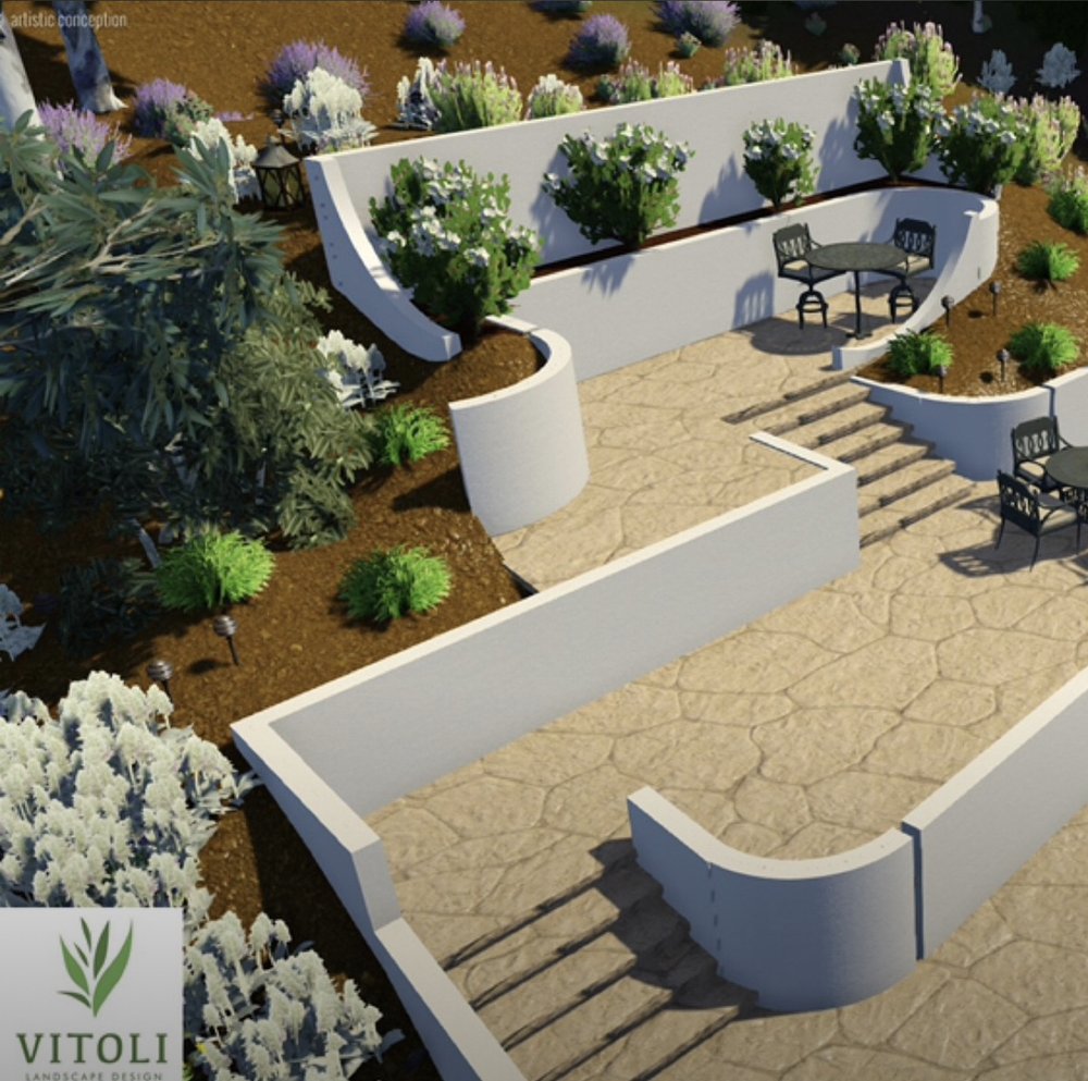 Lake Sherwood Flagstone project