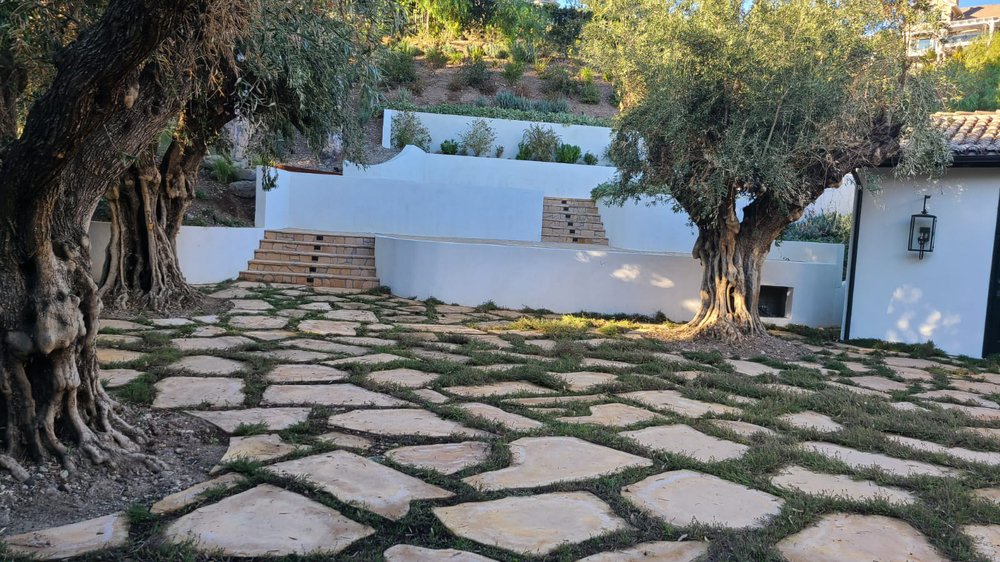 Lake Sherwood Flagstone project