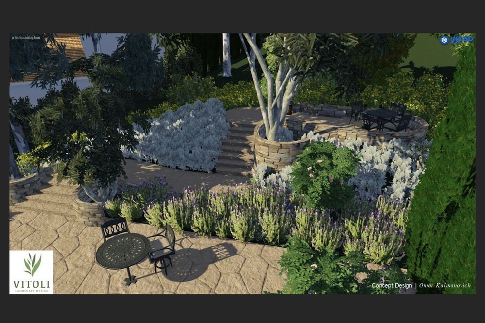 Lake Sherwood Flagstone project